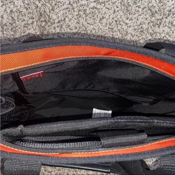 NWOT Manhattan Portage Red Large Tote Handle Crossbody Bag
